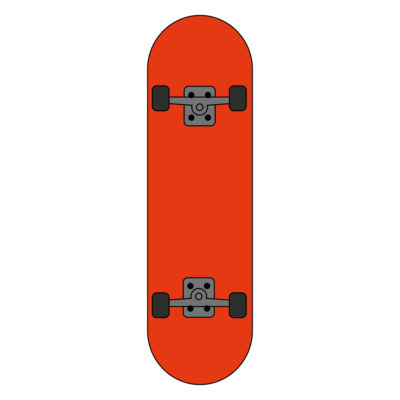 Skate rouge.